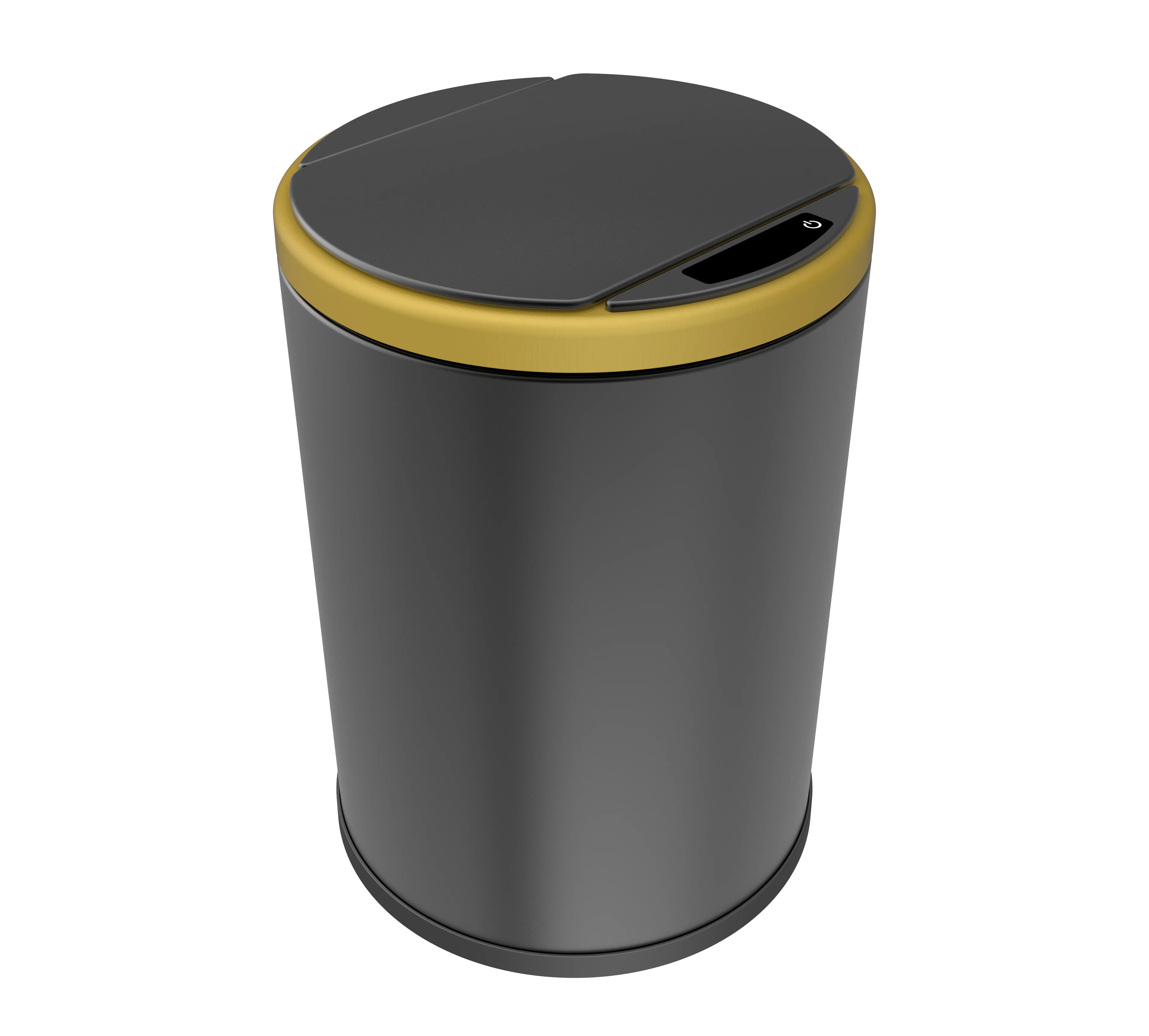 New Kitchen Automatic Sensor Trash Can Stainless Steel Dustbin Smart Trash Can